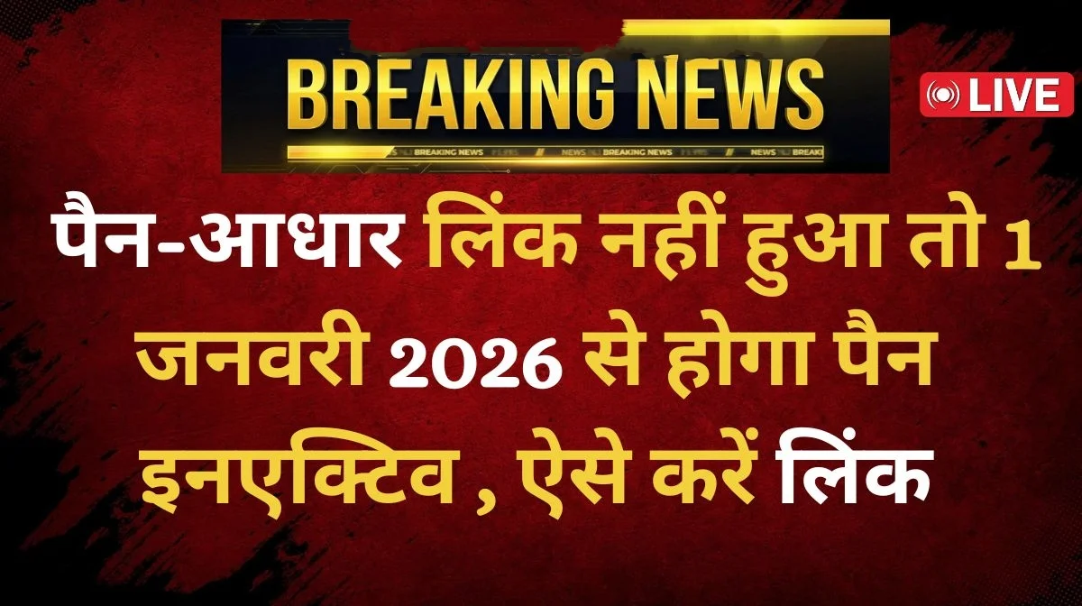 Easy Step-by-Step Online pan aadhar Linking Process