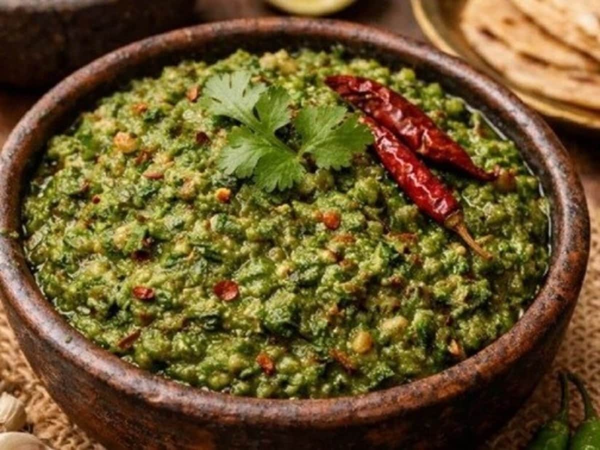 Chana Saag Chutney Recipe