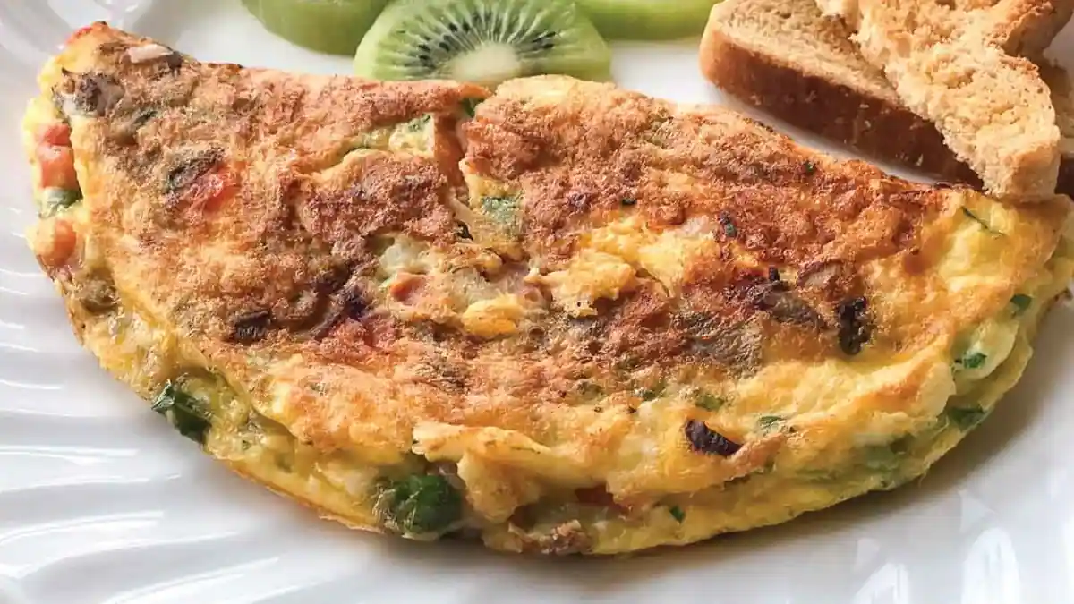 Chicken Masala Omelette